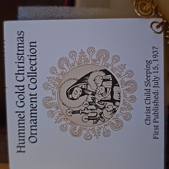 Vintage Christ Sleeping Child Ornament 1987 - Picture 2 of 5